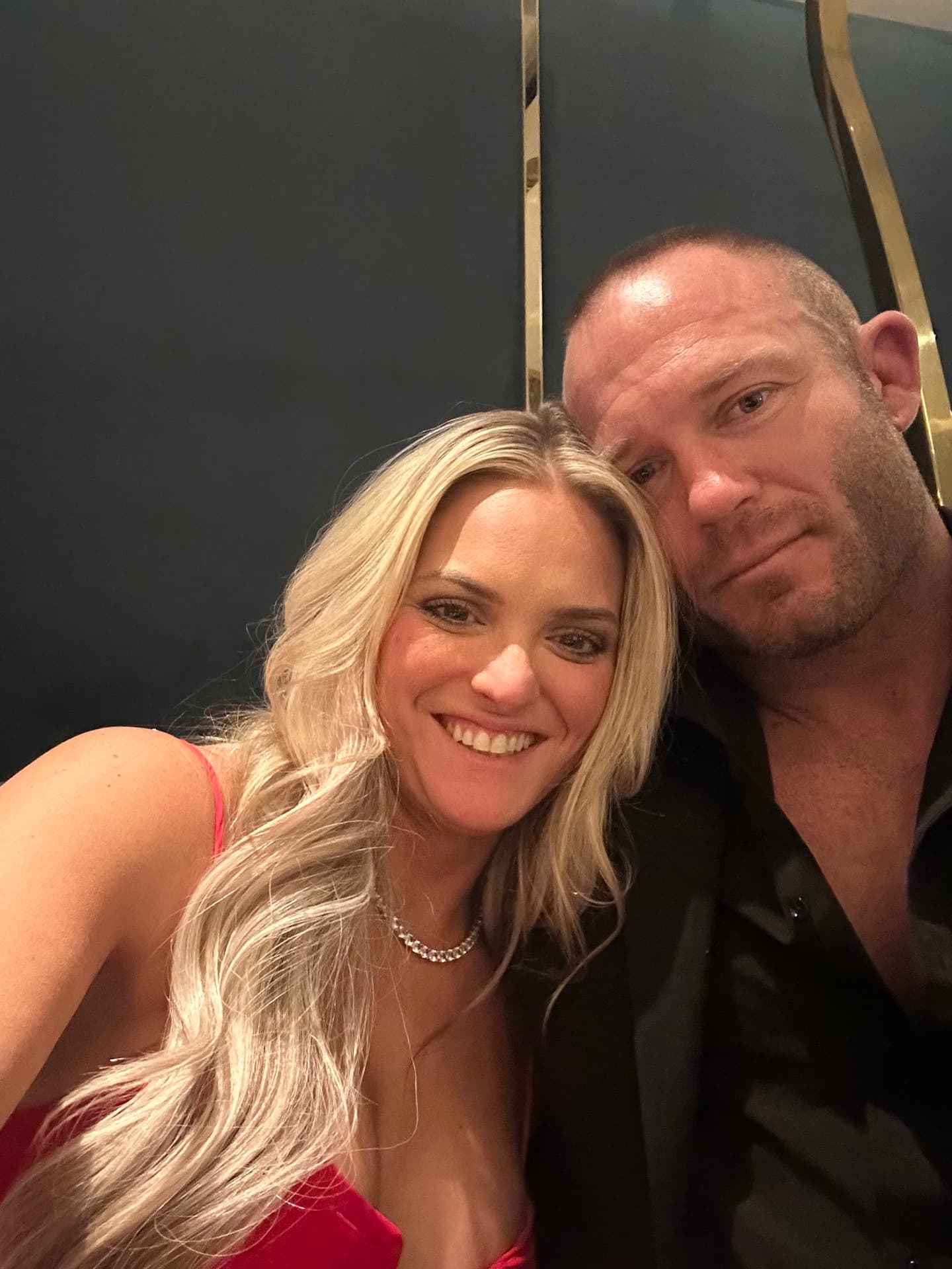Chris and Bethany training together
