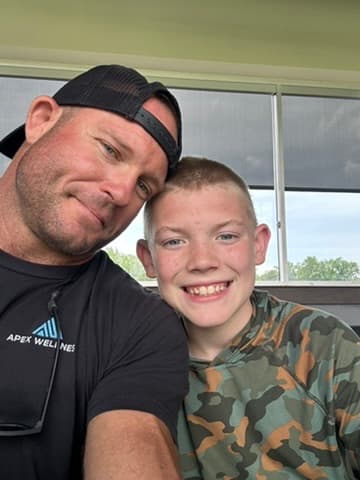 Chris and Maverick